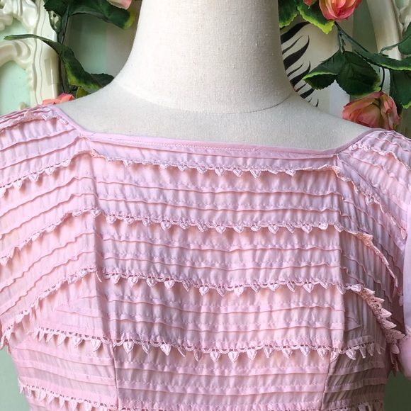 1950s Jerell Jr New York pink dress - Picture 4 of 8